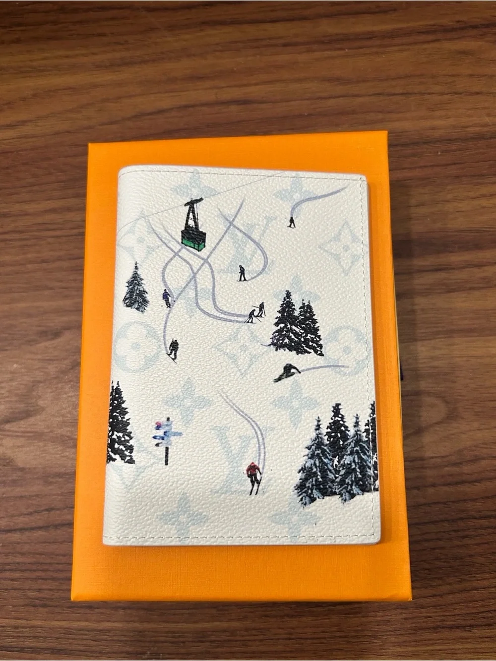 Louis Vuitton Ski White Passport Holder